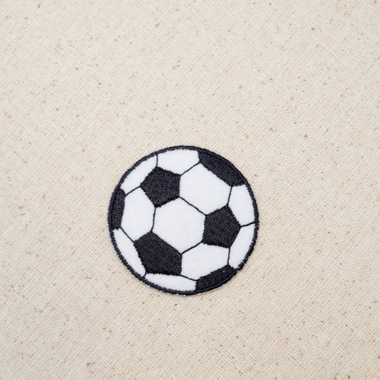 Soccer Ball - 2" - Futebol - Embroidered Patch - Iron on Applique - 695290A