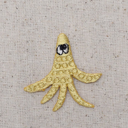 Gold Squid - Iron on Applique - Embroidered Patch - AP511913