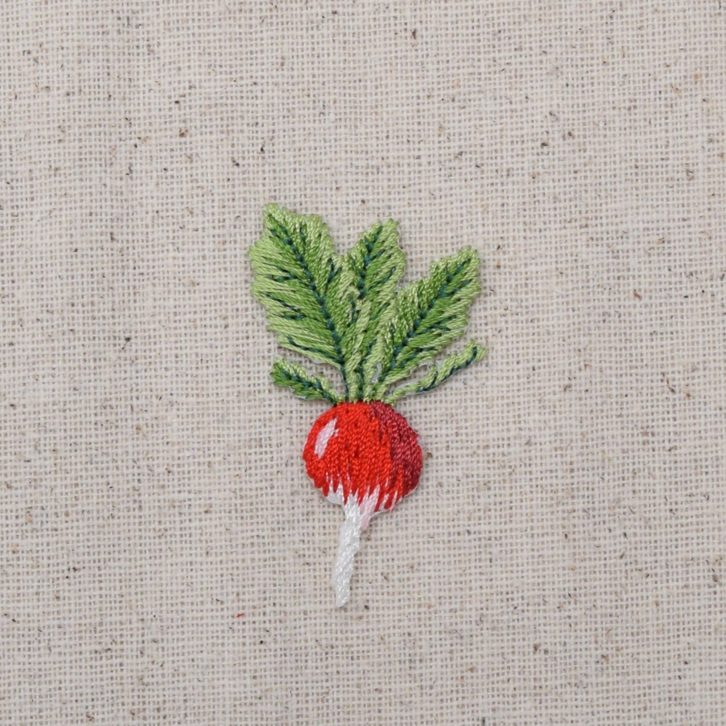 Turnip - Radish - Garden Vegetable - Embroidered Patch - Iron on Applique - 150367-A