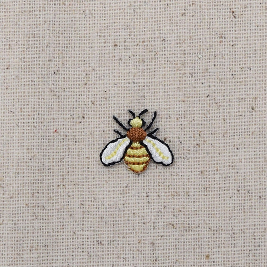 Mini Hornet - Yellowjacket - Bee - Iron on Applique - Embroidered Patch - 152896A