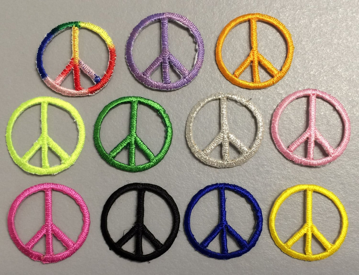 1" Peace Sign