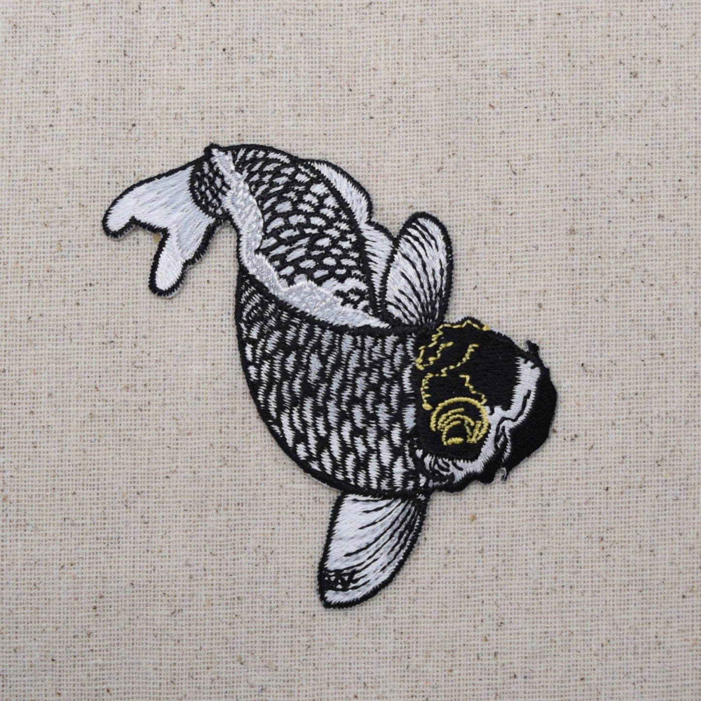 Koi Fish, Nishikigoi Carp, Embroidered Iron on Patch