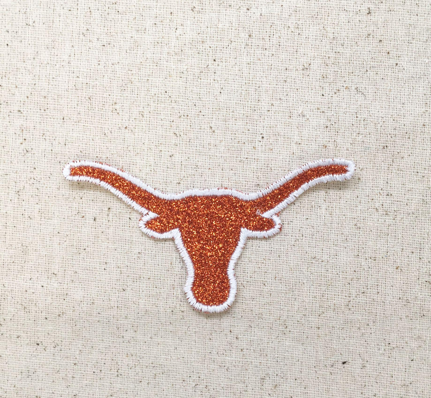 Steer Head - Longhorn - Custom Colors - Embroidered Iron on Patch