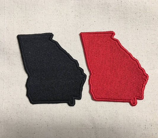 Georgia - State - Custom Colors - Iron on Patch