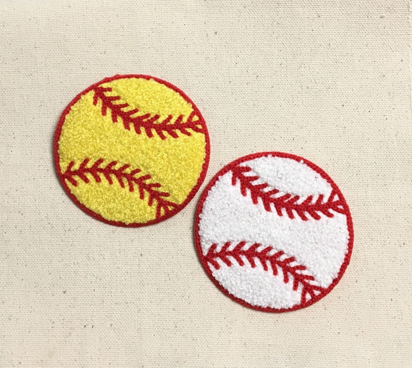 Chenille -  3" Baseball or Softball
