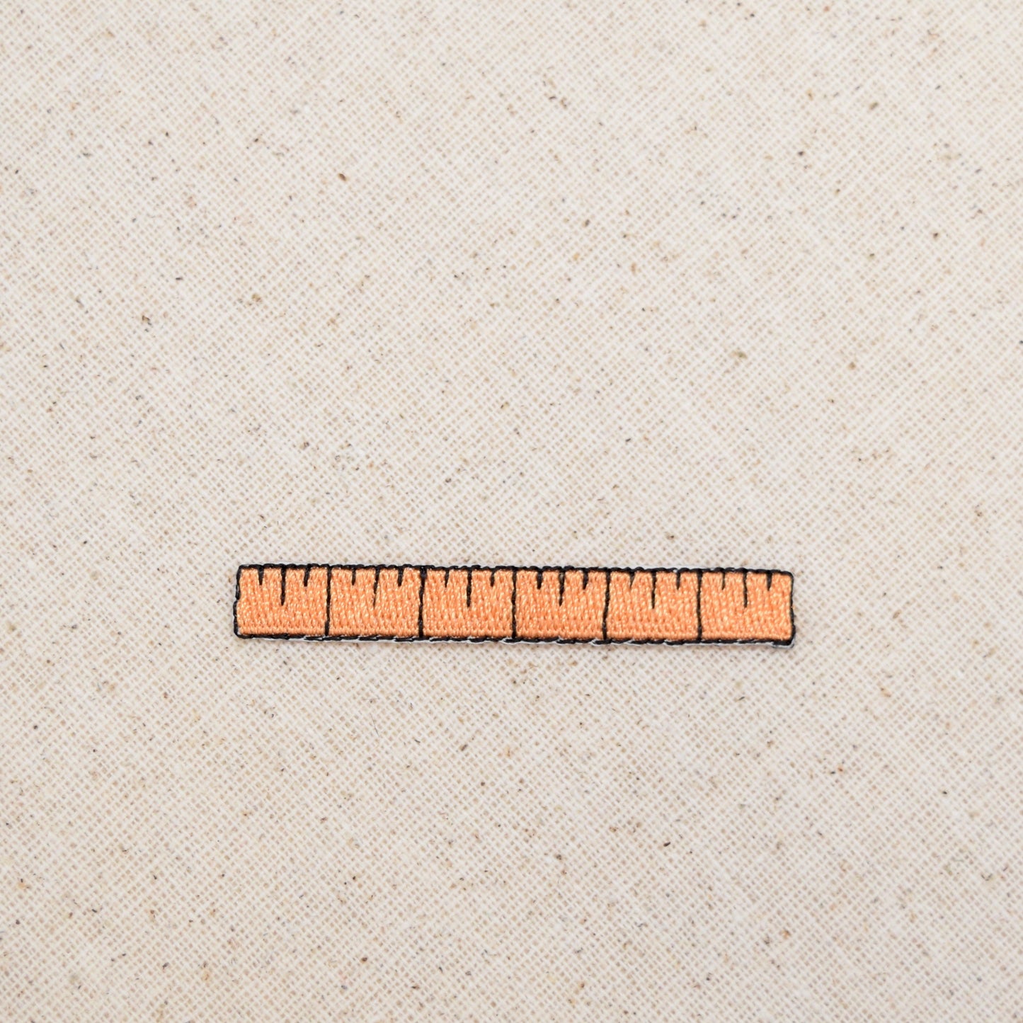 Wooden Ruler - School Supplies - Iron on Patch