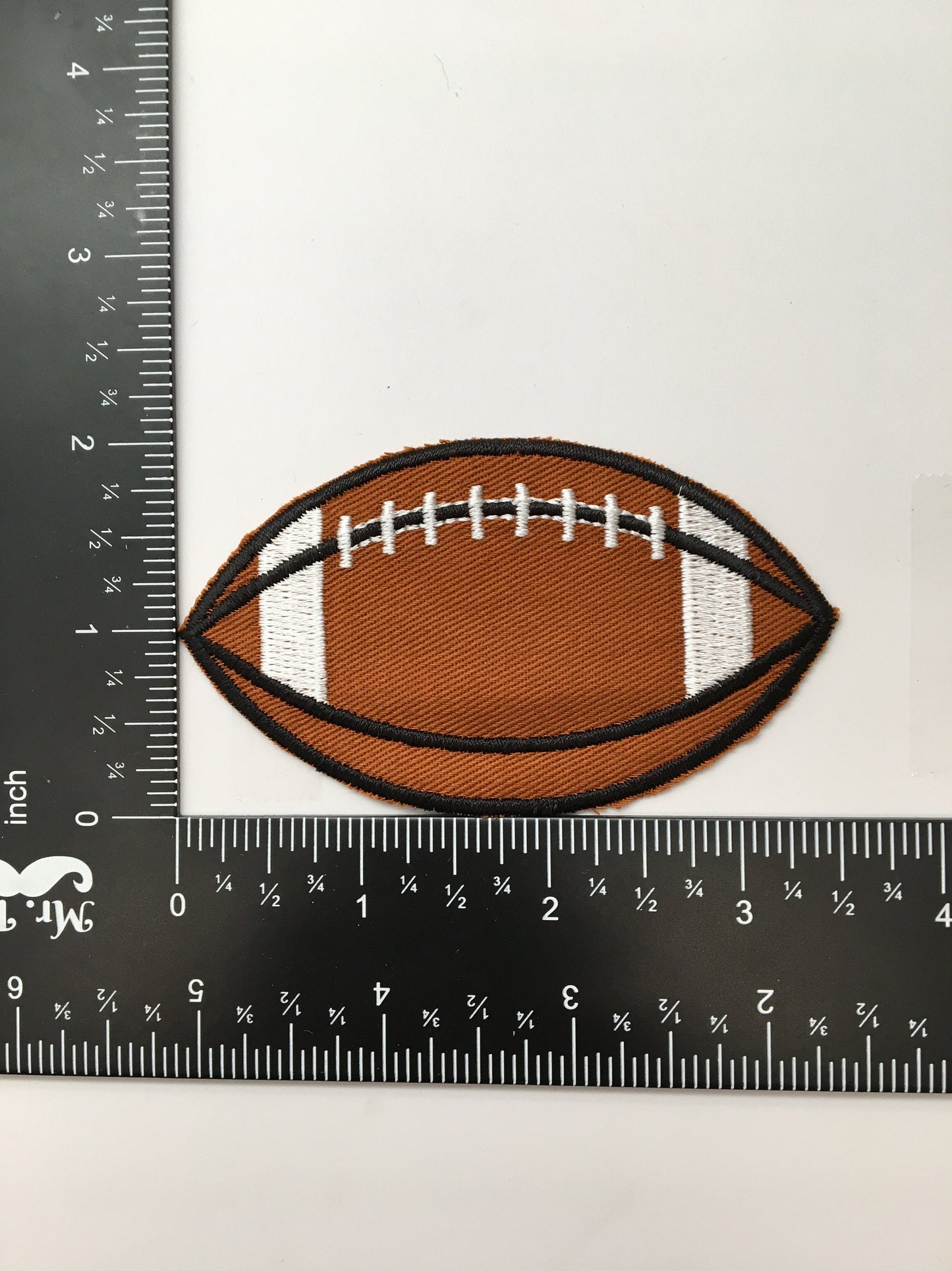 Large - Football - Iron on Applique - Embroidered Patch - 694048A