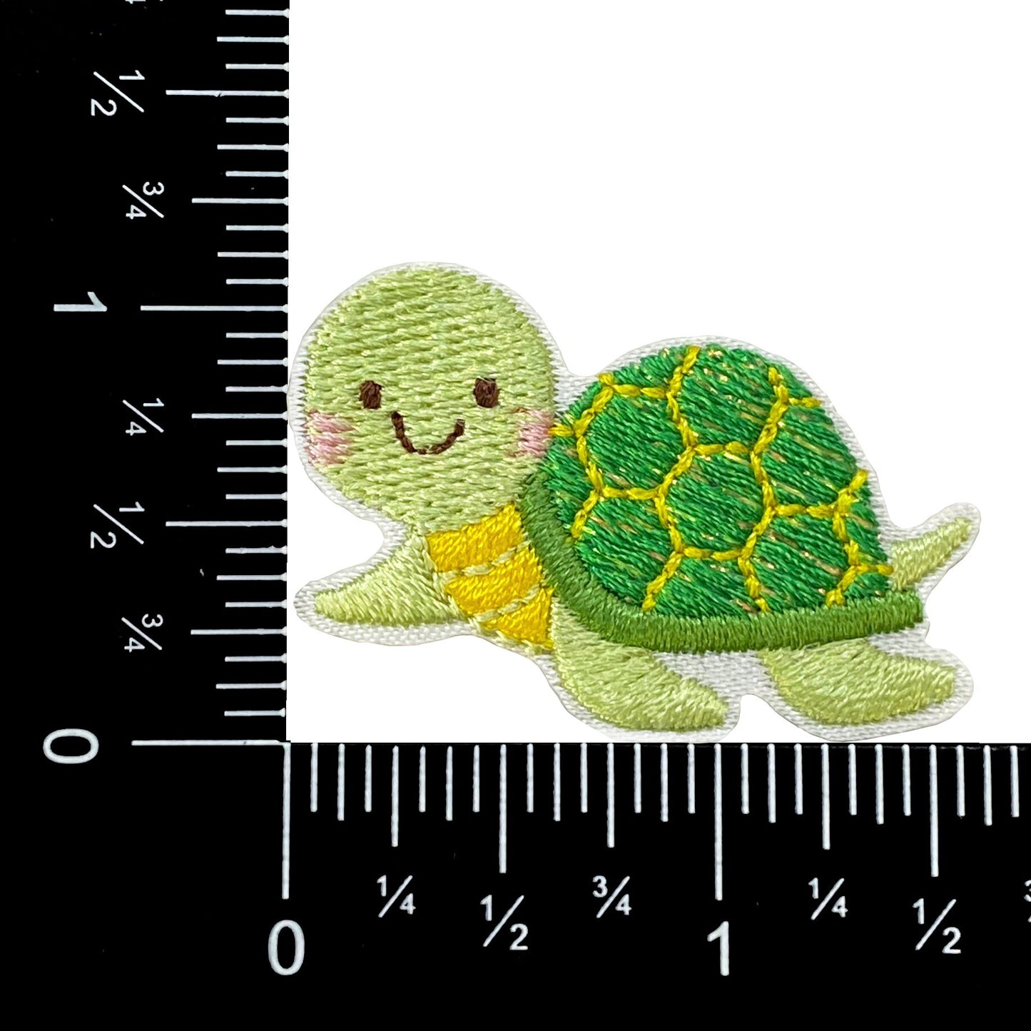 Green Sea Turtle - Iron on Embroidered Patch