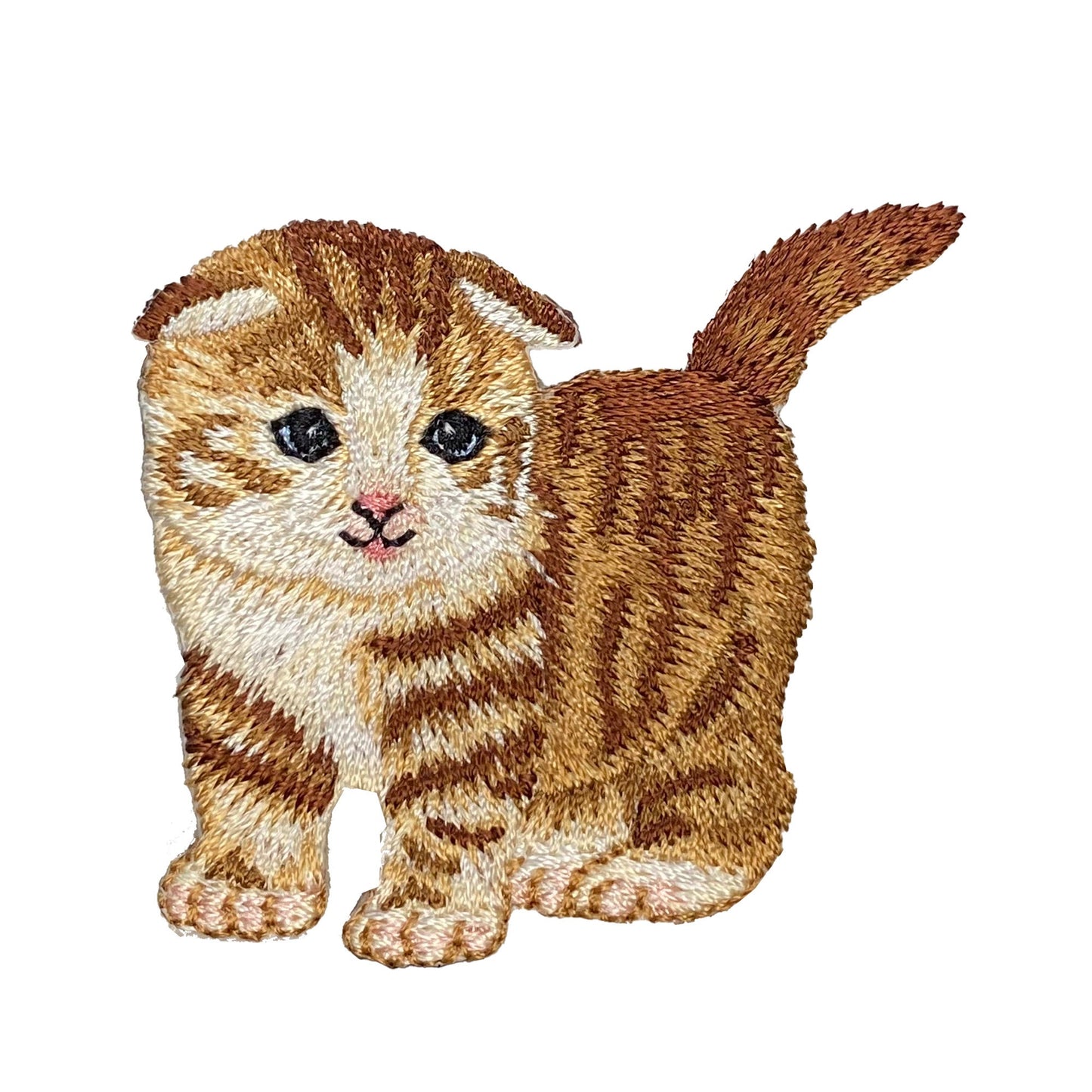 Scottish Fold Cat, Kitten, Pets, Embroidered, Iron on Patch