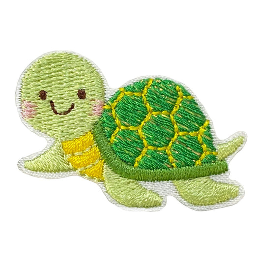 Green Sea Turtle - Iron on Embroidered Patch