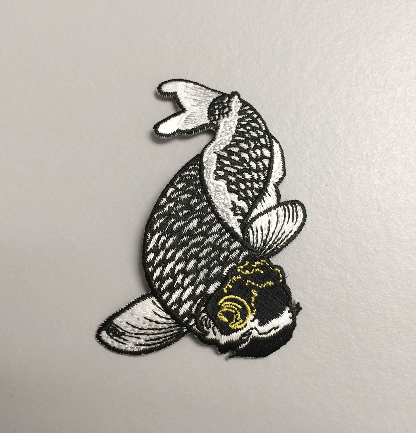 Koi Fish, Nishikigoi Carp, Embroidered Iron on Patch