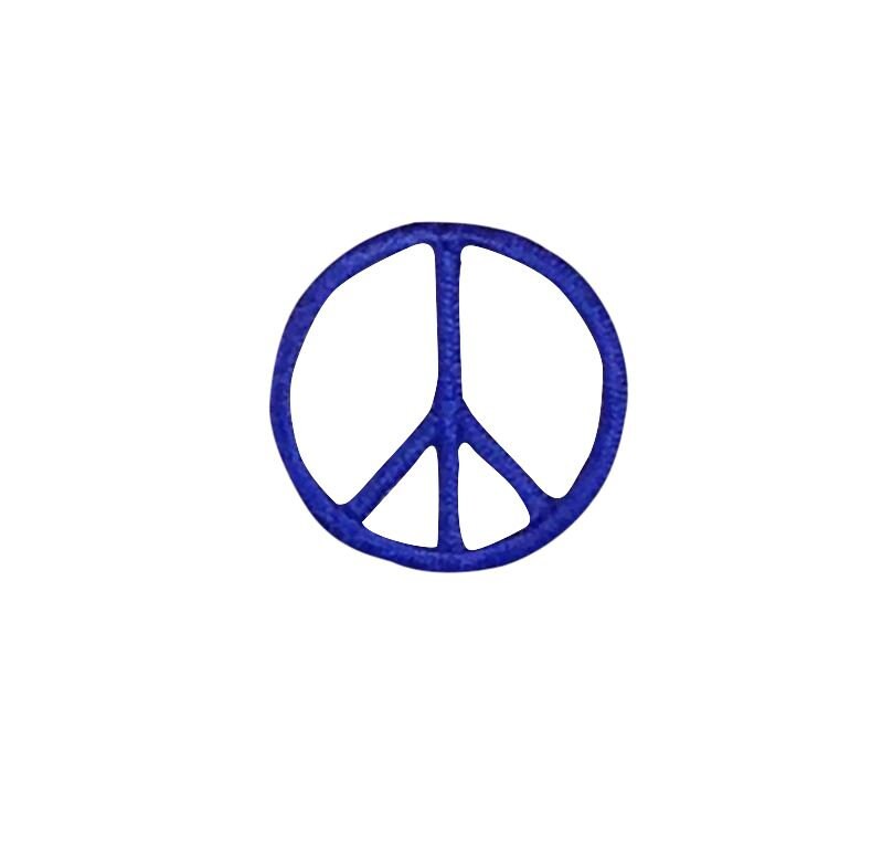 1" Peace Sign