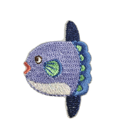 Sunfish - Iron on Embroidered Patch