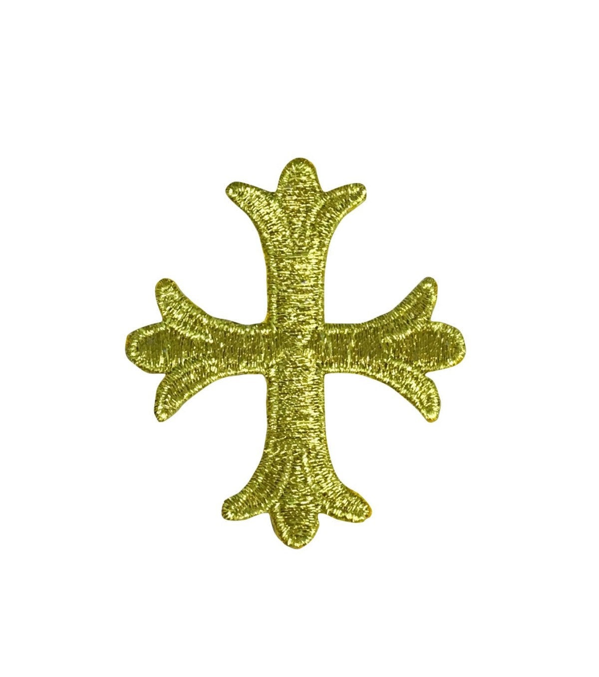 2” Patonce Cross, Fleur De Lis