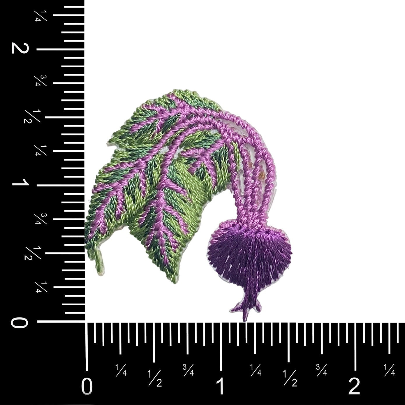 Purple Beets - Vegetables - Embroidered Iron on Patch