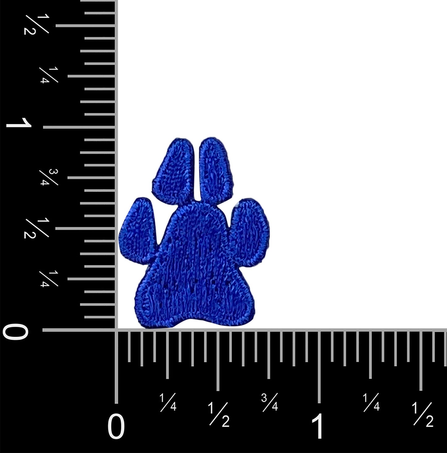 1" Paw Print