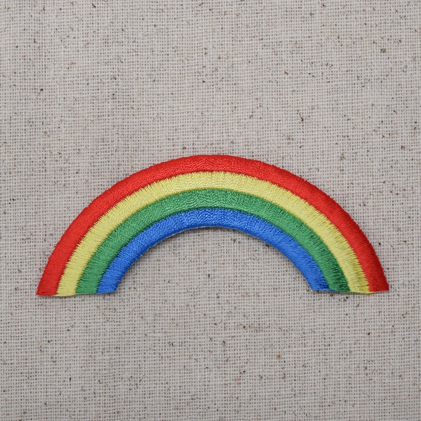 Rainbow - Nature -Colorful - Iron on Applique - Embroidered Patch -694314A